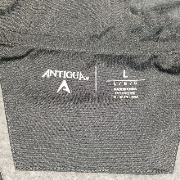 Men's Antigua Cincinnati Bengals Fleece-lined Pullover 1/4 Zip Sweater Sz Large - Picture 9 of 11